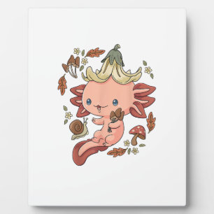 Cottagecore Axolotl Ästhetik Pilze Niedlich Goblin Fotoplatte