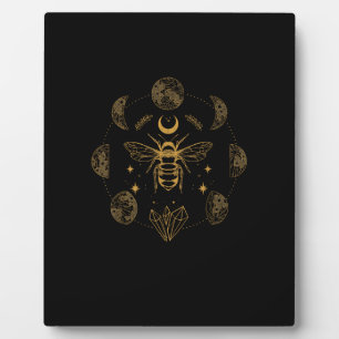 Cottagecore Biene Mystisch Magisch Goblincore Mond Fotoplatte