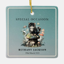 CottageCore Black Cat