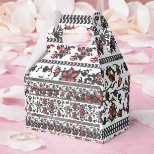 Cottagecore-Botanik-Blumenmuster Geschenkschachtel