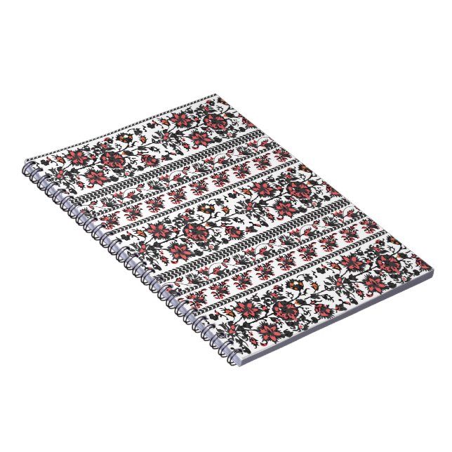 Cottagecore-Botanik-Blumenmuster Notizblock (Rechte Seite)