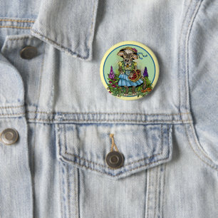 Cottagecore-Cowgirl Button