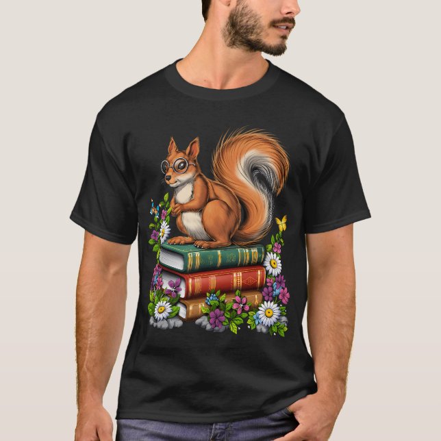 Cottagecore Eichhörnchen T-Shirt (Vorderseite)