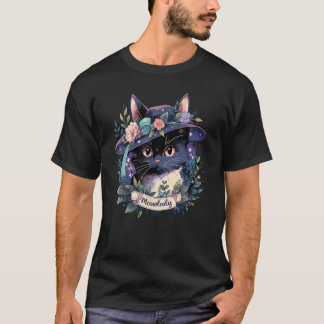 Cottagecore Fairycore Cat Geschenke Girls Meowl T-Shirt