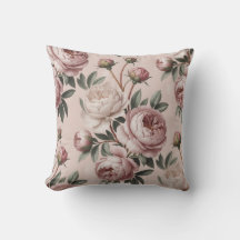 Cottagecore Floral Romantischer Vintage-Pfingstros