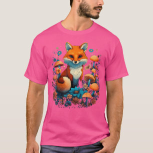 CottageCore Fox Cotattcore Ästhetische Goblincore T-Shirt