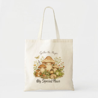 Cottagecore Friends Personalized Tote Bag Tragetasche