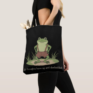 Cottagecore-Frosch Skedaddle Lustig Sarkastisch