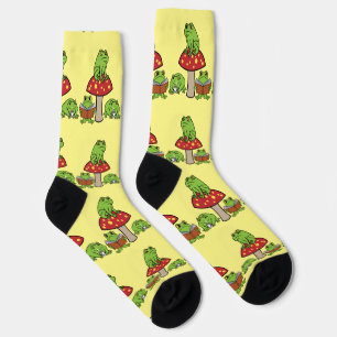 Cottagecore Frösche Thunder_Cove Socken
