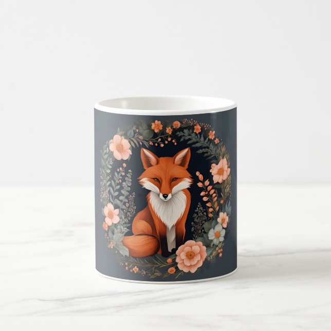 Cottagecore Fuchs Kaffeetasse (Mittel)