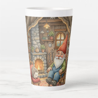 Cottagecore-Gnom-Cozy-Mug verzauberter Igel  Milchtasse
