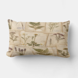 Cottagecore Herbarium Pillow Lendenkissen