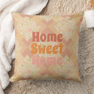 Cottagecore Herbst Blumen Patchwork Quilt Muster Kissen