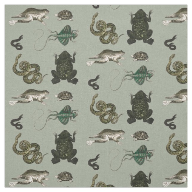 Cottagecore-Krötengestoff Stoff (Muster)