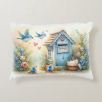 Cottagecore Liebesbriefe Blaue Postbox