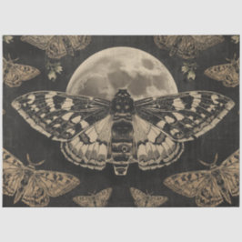 Cottagecore Moon Moth Botanicals Apothecary Seidenpapier