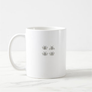 Cottagecore-Motten Klassik Kaffeetasse