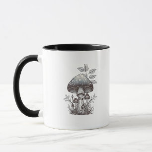 Cottagecore Pilz Goblincore Ästhetik  Pilz Tasse