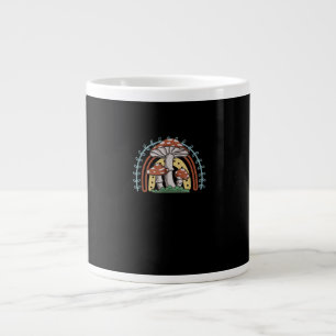 Cottagecore Pilz Goblincore Mykologie Naturecore Jumbo-Tasse