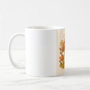 Cottagecore-Pilz-Tasse Kaffeetasse