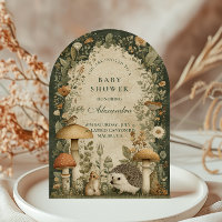 Cottagecore-Pilz-Wald-Baby-Party