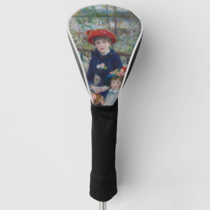 Cottagecore Renoir-Schwestern-Gartenlandschaft Golf Headcover