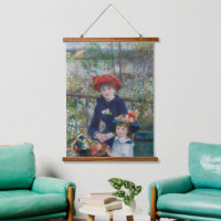 Cottagecore Renoir-Schwestern-Gartenlandschaft