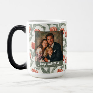 Cottagecore Tulpenstrauß Big Dad Geburtstagskaffee Verwandlungstasse