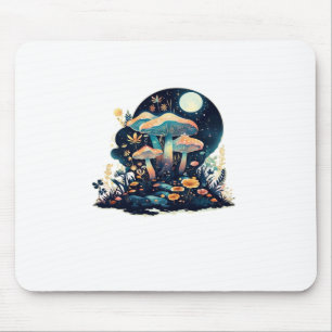 Cottagecore und ästhetische Goblincore Pilzmesse Mousepad