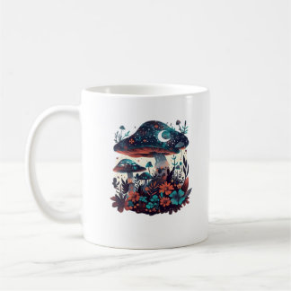 Cottagecore und ästhetisches Goblincore Pilzfest Kaffeetasse