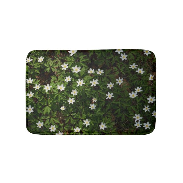 Cottagecore und Wildblume  Badematte (Vorderseite)