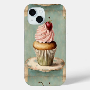 Cottagecore Vintage Französisches Landhaus Rosa Cu Case-Mate iPhone Hülle
