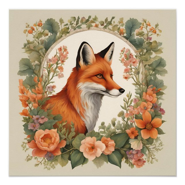 Cottages Fox Poster (Vorderseite)