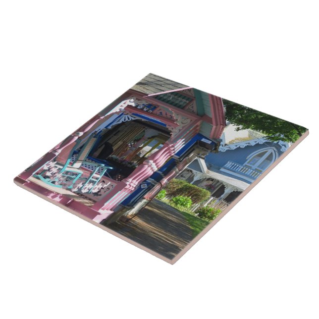 Cottages in a Row - Martha's Vineyard Fliese (Seite)