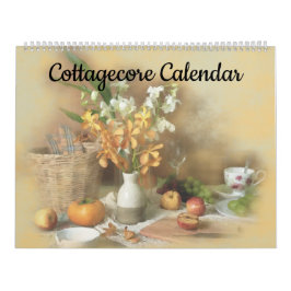 Cottailcore Country Nature Calming Dreamy Colors Kalender