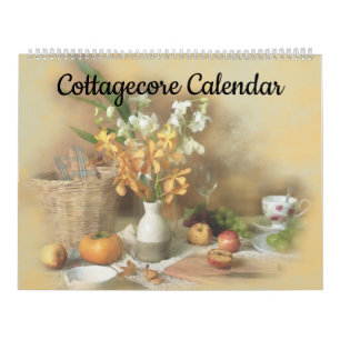 Cottailcore Country Nature Calming Dreamy Colors Kalender
