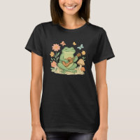 Cottecore Toad T - Shirt, Froschpilz T-Shirt, Vint
