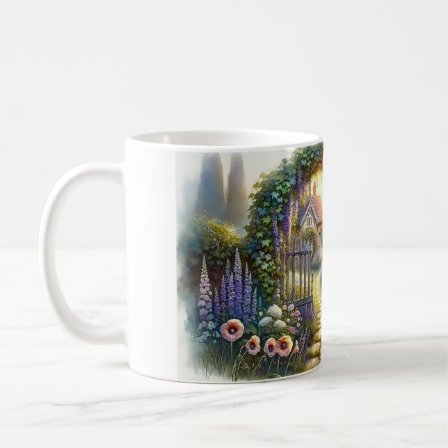 Cottecore-Verzauberungsweg Kaffeetasse (Links)