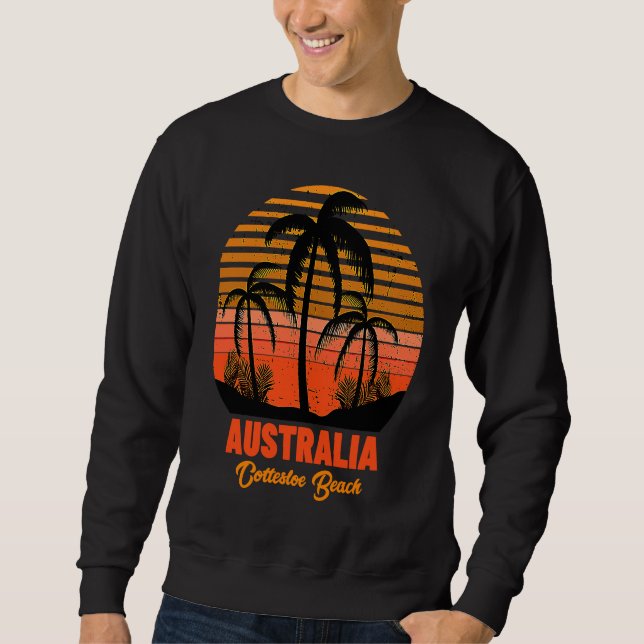 Cottesloe Beach Australia Sweatshirt (Vorderseite)