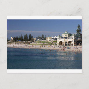 Cottesloe Beach in Perth, Western Australien Postkarte