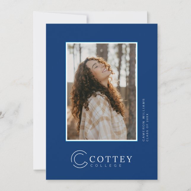 Cottey College Ankündigung (Vorderseite)