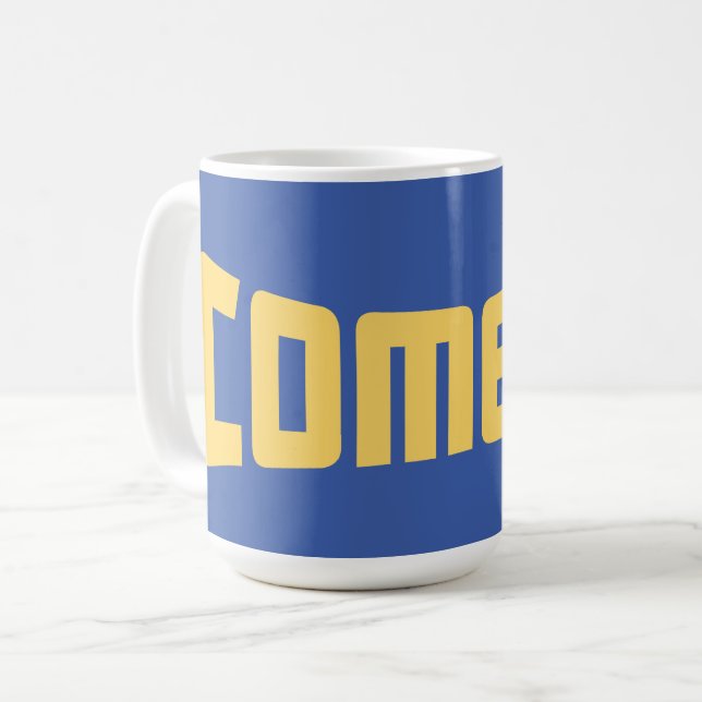 Cottey College Comets Kaffeetasse (Vorderseite Links)