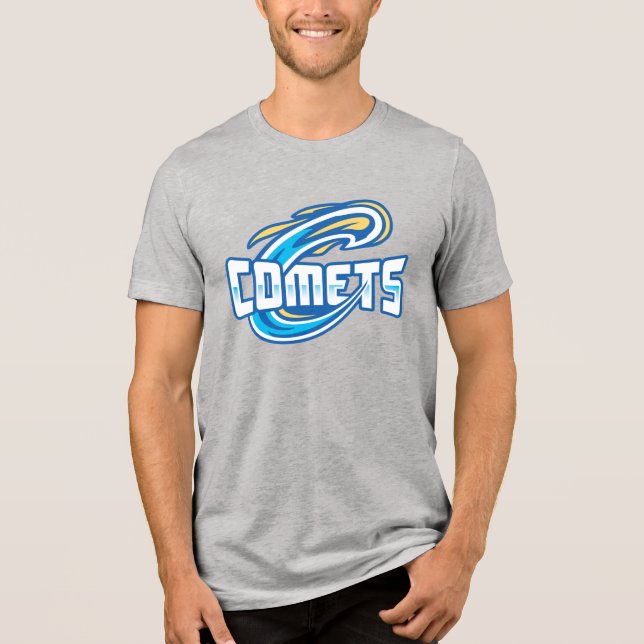 Cottey College Comets Tri-Blend Shirt (Vorderseite)