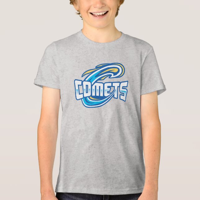 Cottey College Comets Tri-Blend Shirt (Vorderseite)