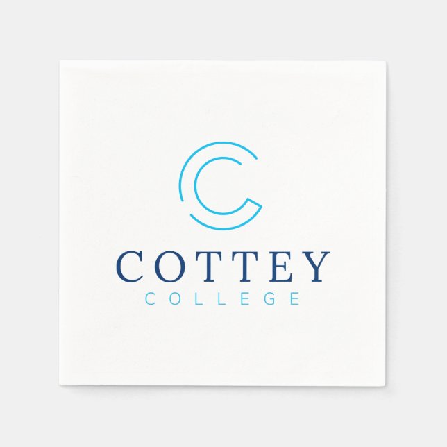 Cottey College Serviette (Vorderseite)