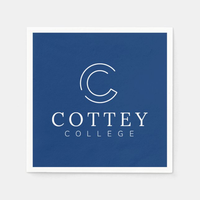 Cottey College Serviette (Vorderseite)