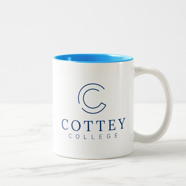 Cottey College Zweifarbige Tasse (Rechts)