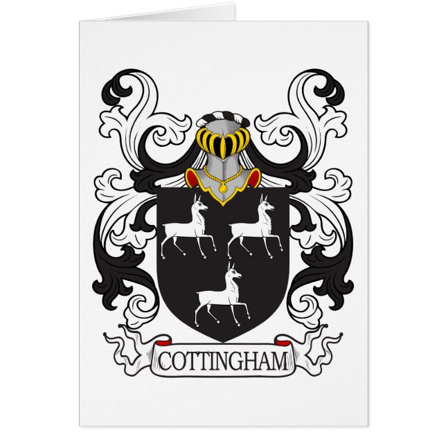 Cottingham Familienwappen (Vorne)