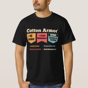 Cotton Armor Erforschen Dungeons & Slay Dragons T-Shirt