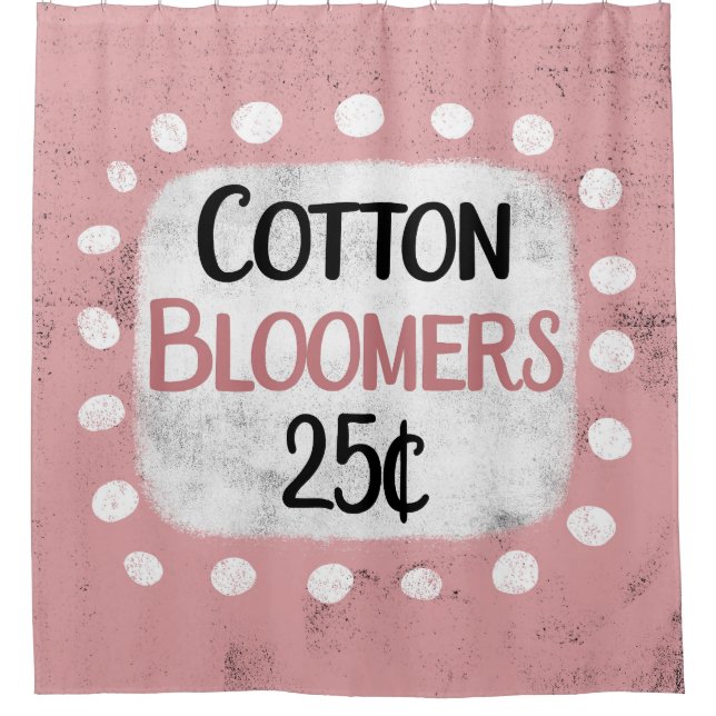Cotton Bloomer 25 Cent Duschvorhang (Vorderseite)